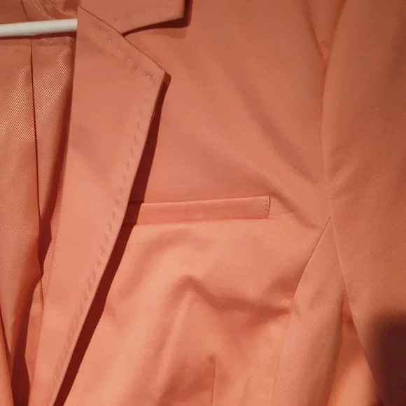 Women's  Peach/Salmon Blazer Jacket by Reitman's Size 12 - Picture 5 of 11